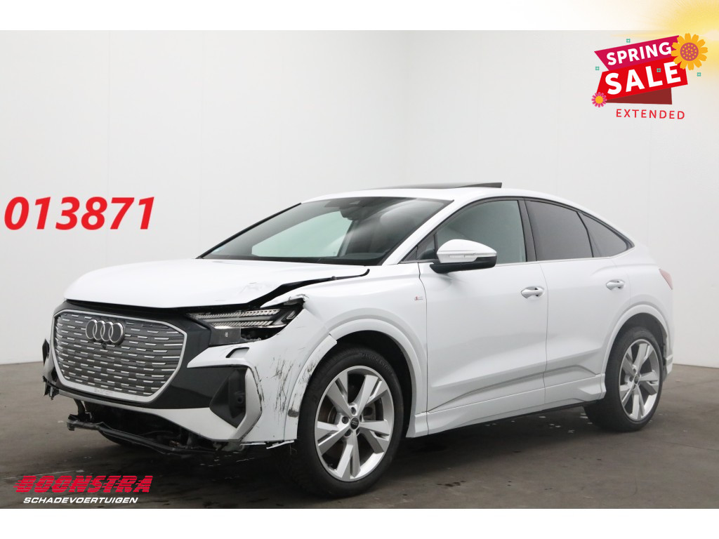 Audi Q4 Sportback e-tron 55 quattro S Edition 82 kWh Pano LED ACC Memory Camera AHK